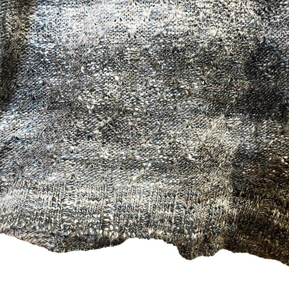 Habitat Clothes To Live In Sweater Blue Marled Pullover Wool Bld Cottage Grandma - Picture 4 of 6